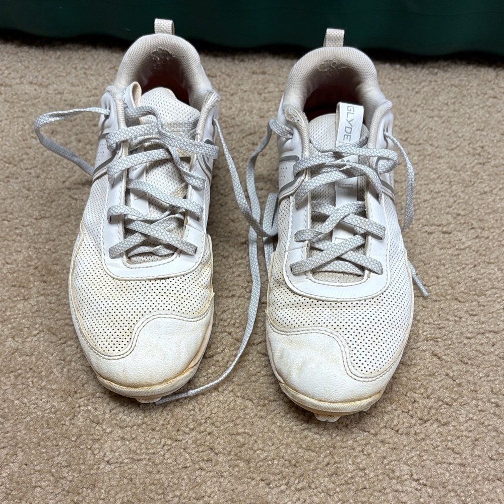 Under Armour White Women's Softball Shoes
